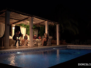 Трахнул в очко жопастую дамочку