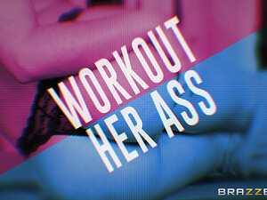 Выебал большой зад спортивной брюнетки